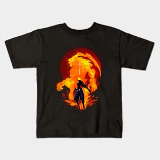 Ifrit Hell fire Kids T-Shirt